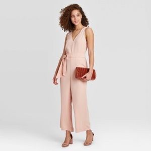 A new day pink jumpsuit size XS with pockets